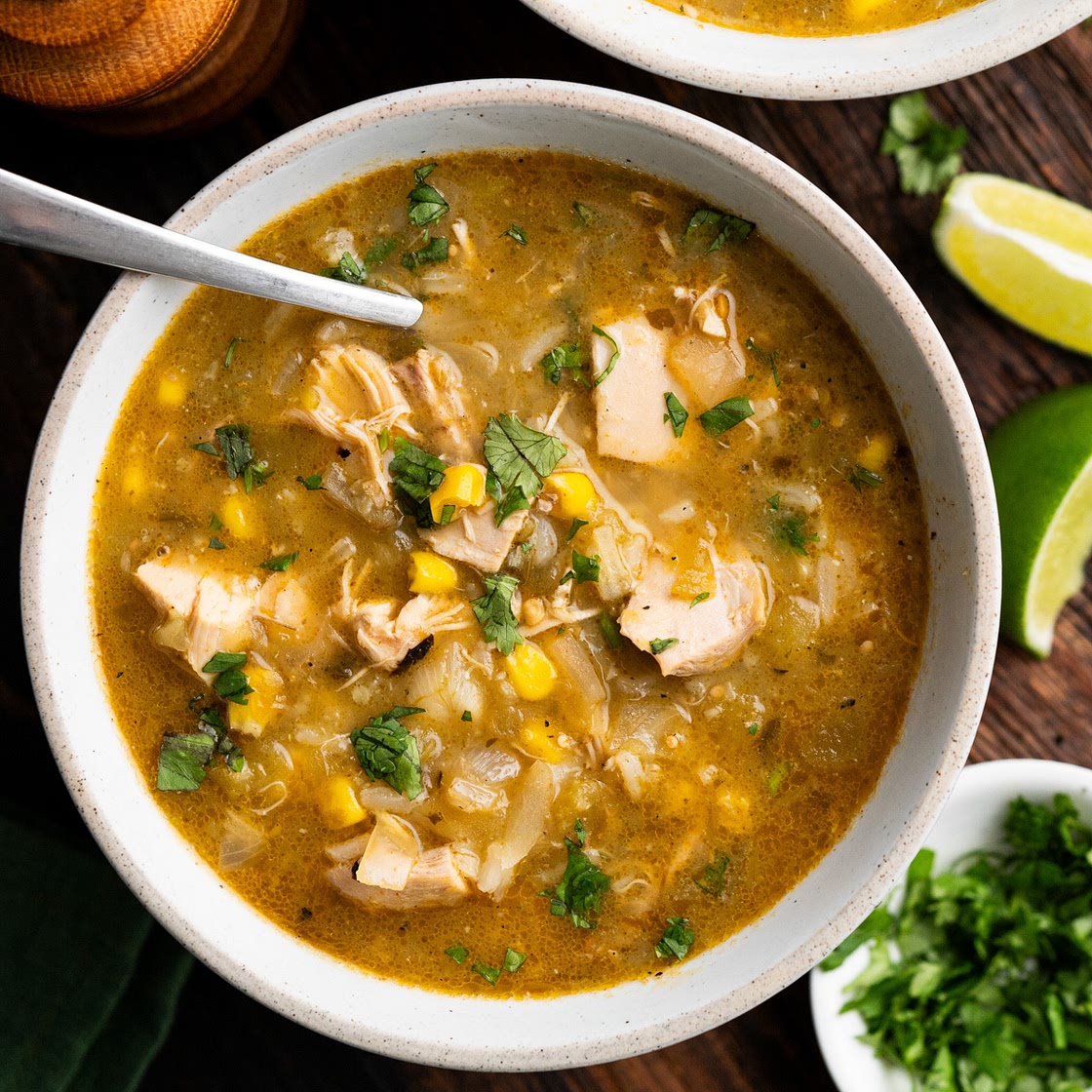 Green Chile Chicken Stew