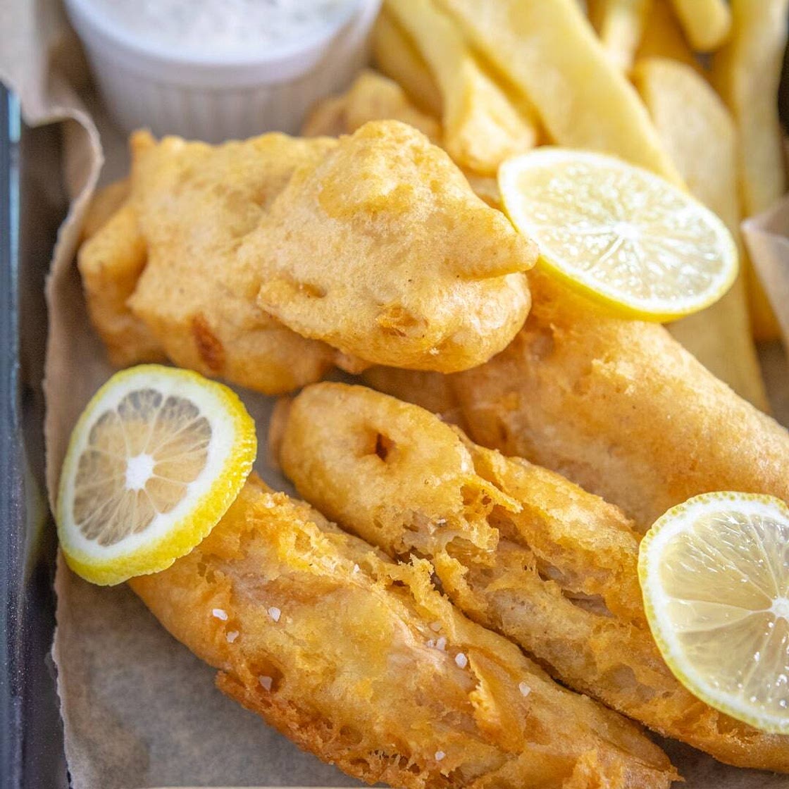 Banana Blossom Fish (Beer-Battered)