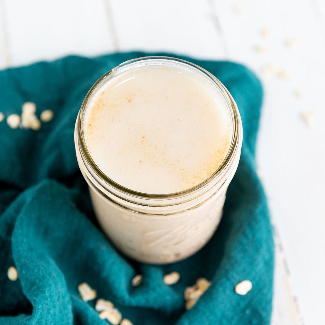 Homemade Gluten-Free Oat Milk