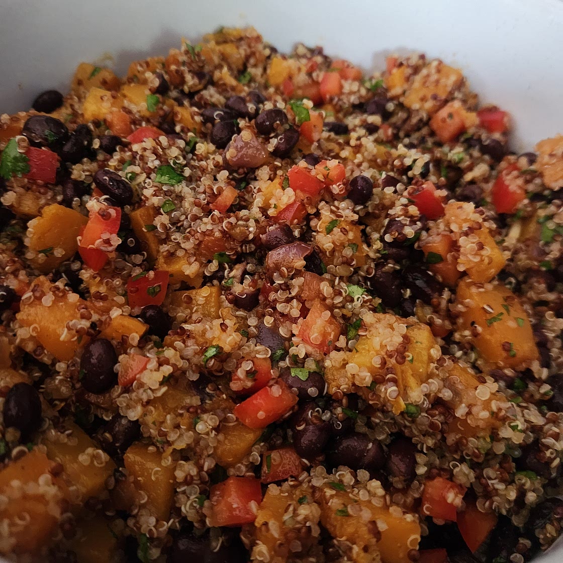 Sweet Potato Quinoa Black Bean Salad