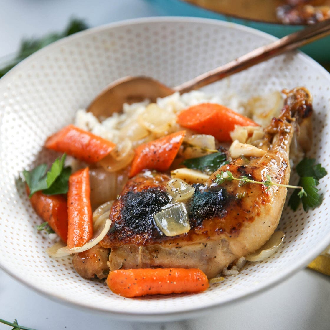 Dutch Oven Chicken & Vegetables