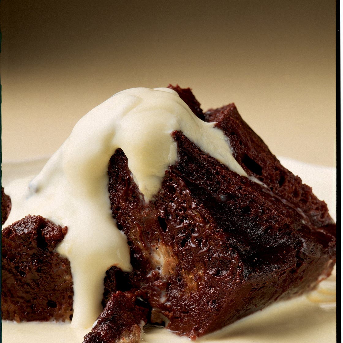 Chocolate Bread and Butter Pudding