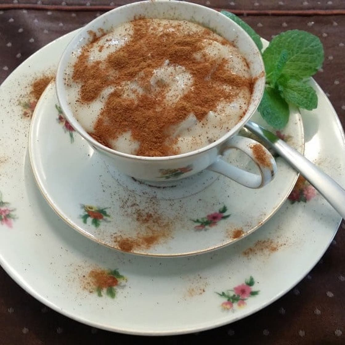 Mingau de farinha de tapioca