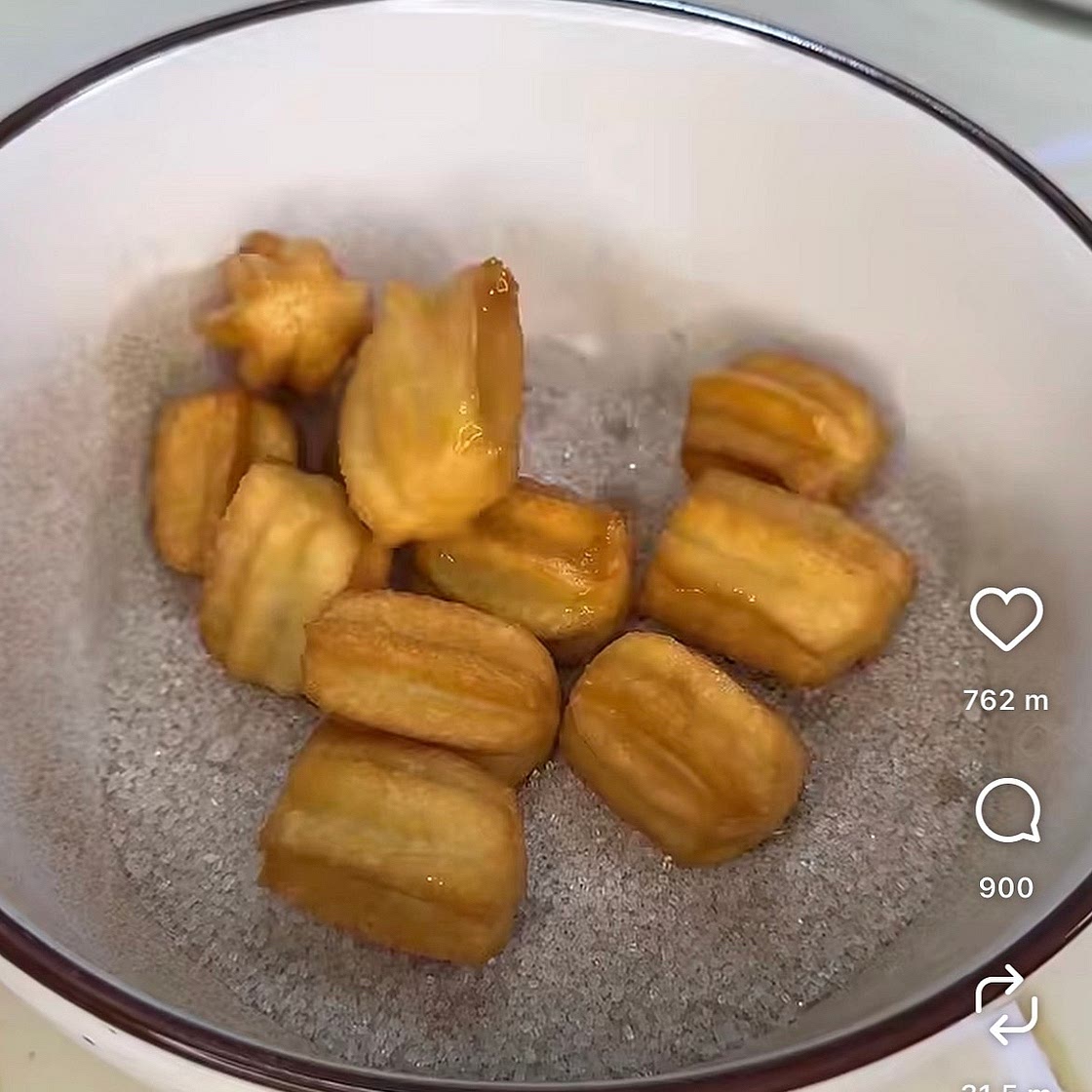 Mini churros rápidos