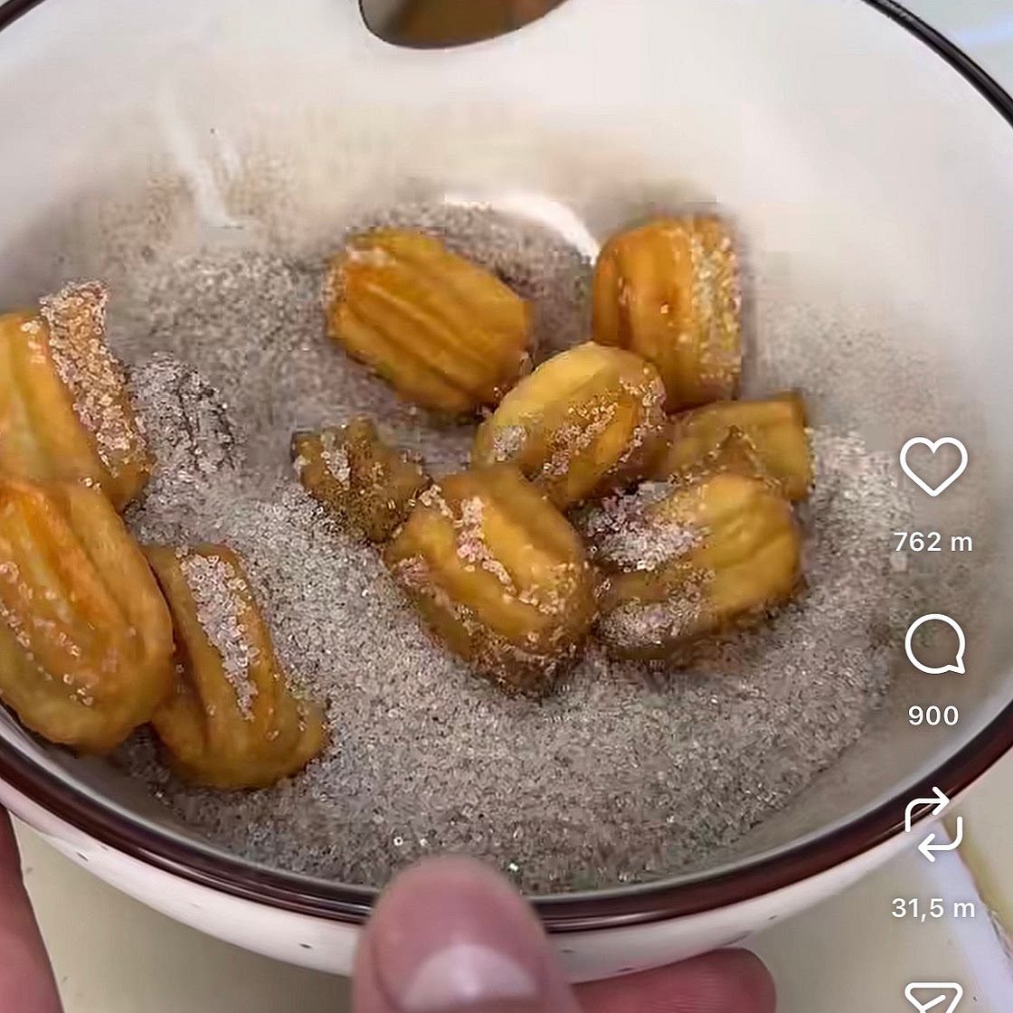 Mini churros rápidos