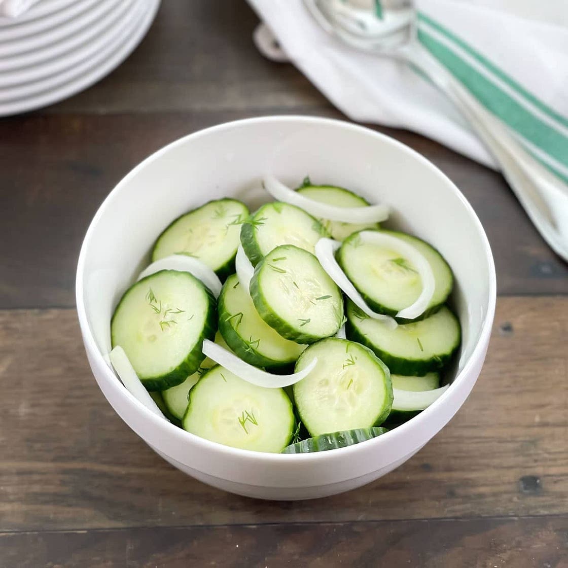 Cucumber Onion Salad Recipe