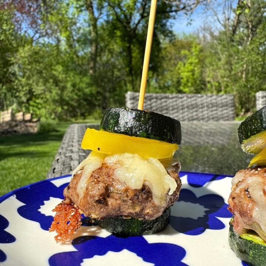 Zucchini Beef Sliders
