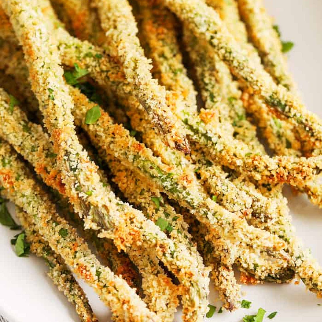 Oven Baked Asparagus Fries