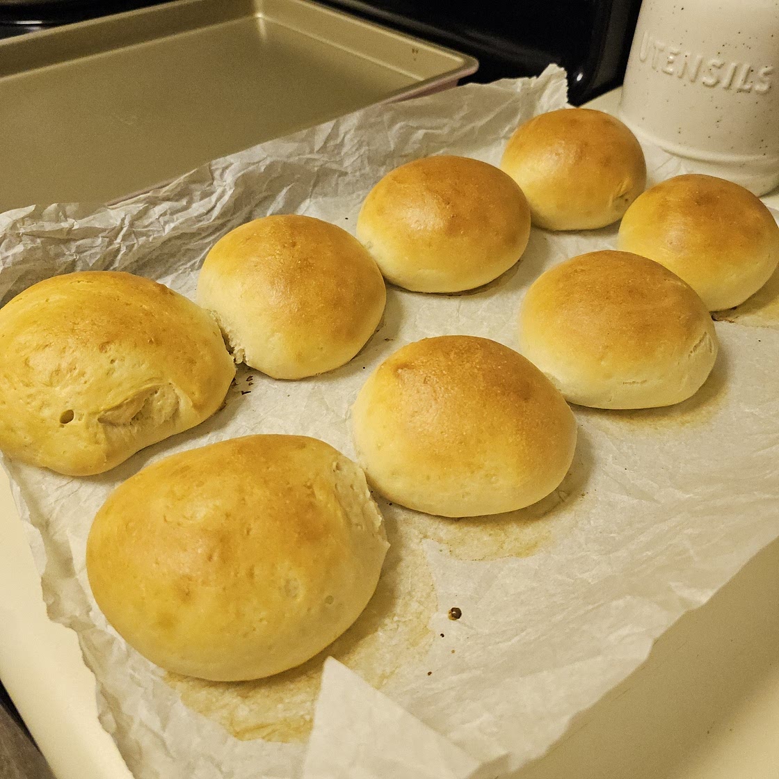 Easy bread rolls