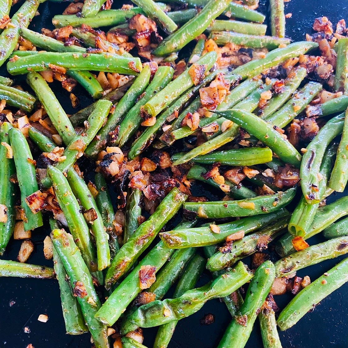 Blackstone Cajun Garlic Green Beans