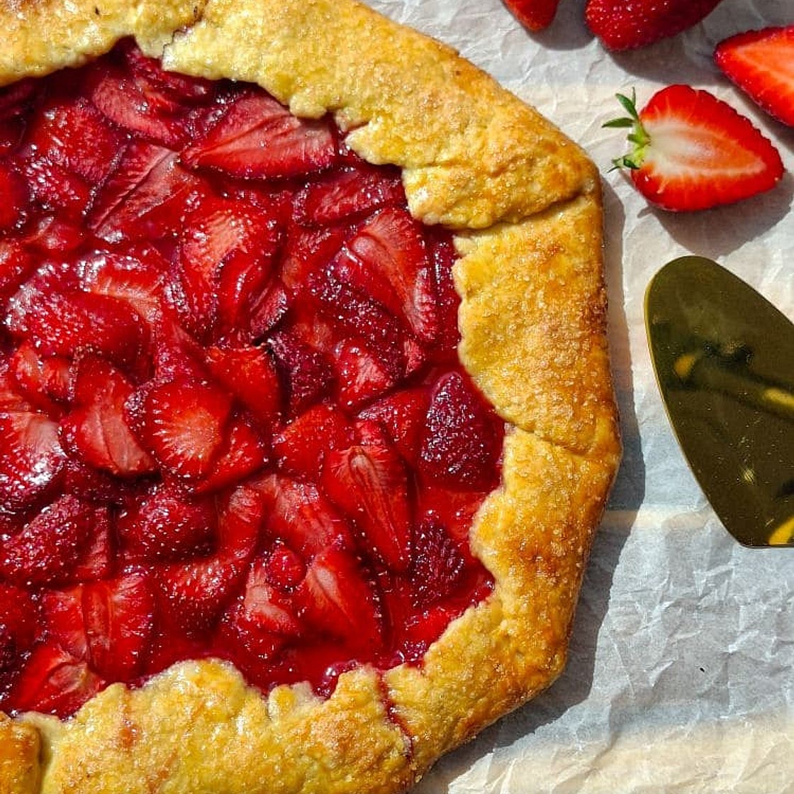 Strawberry Galette 🍓