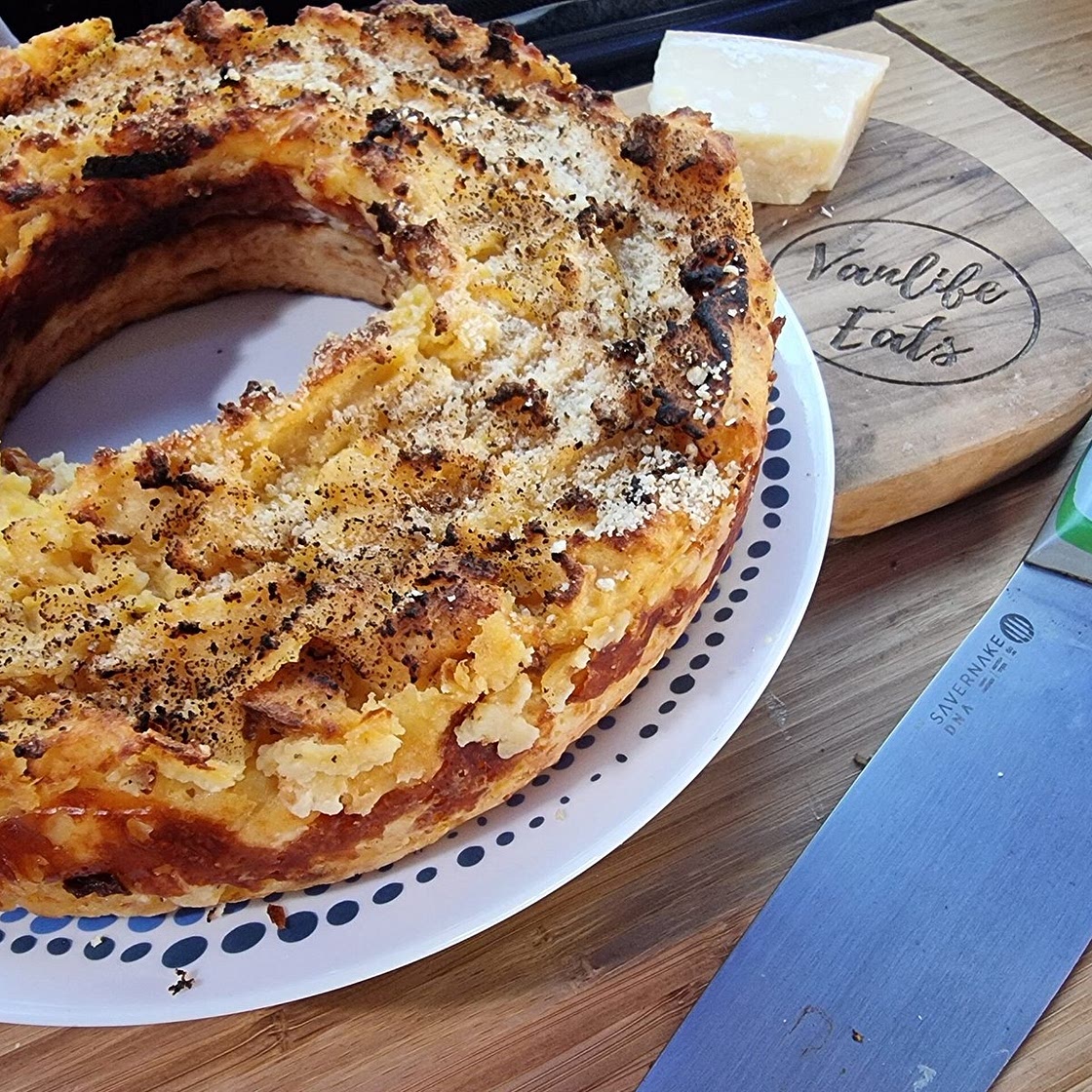 Omnia Mashed Potato Cake