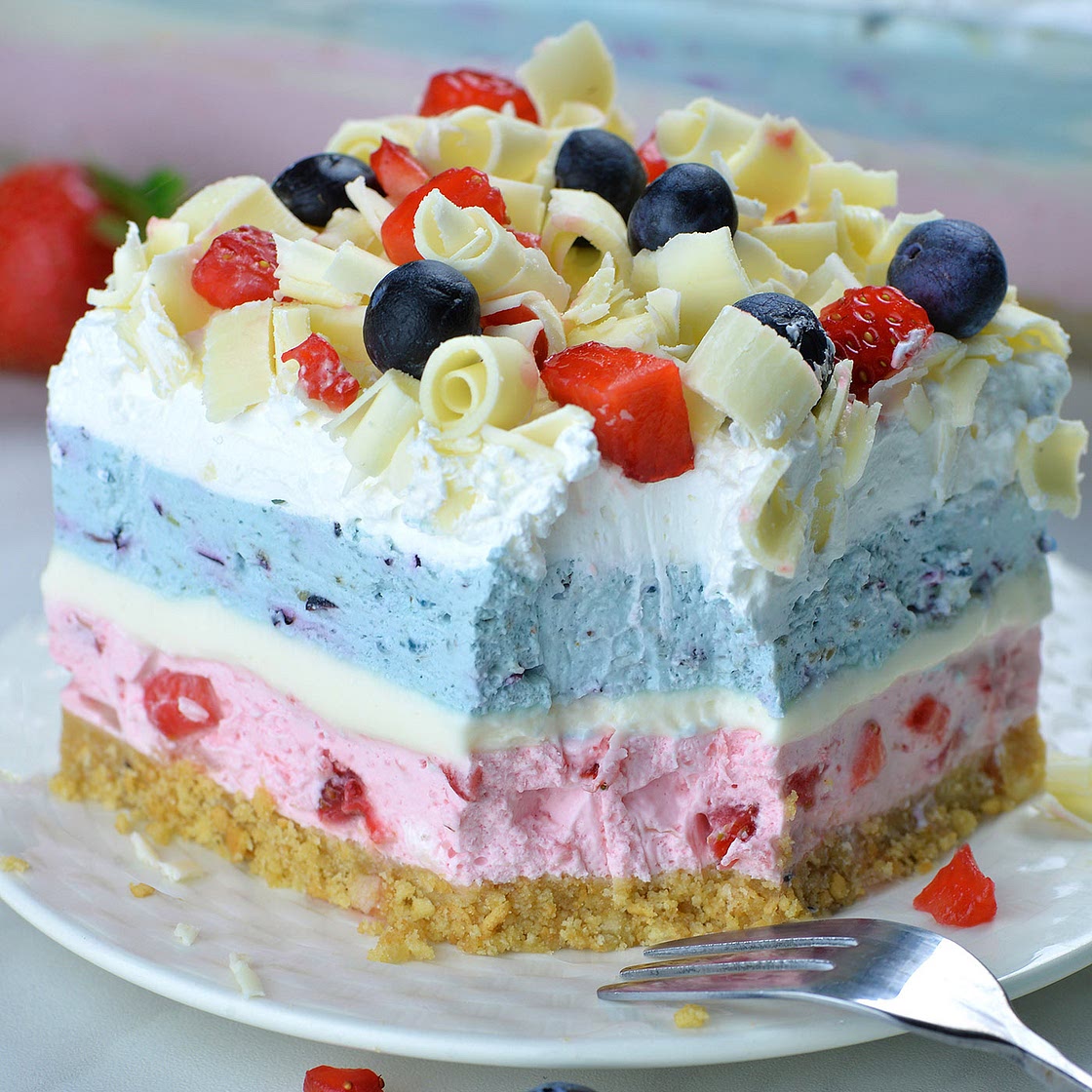 Very Berry Dessert Lasagna