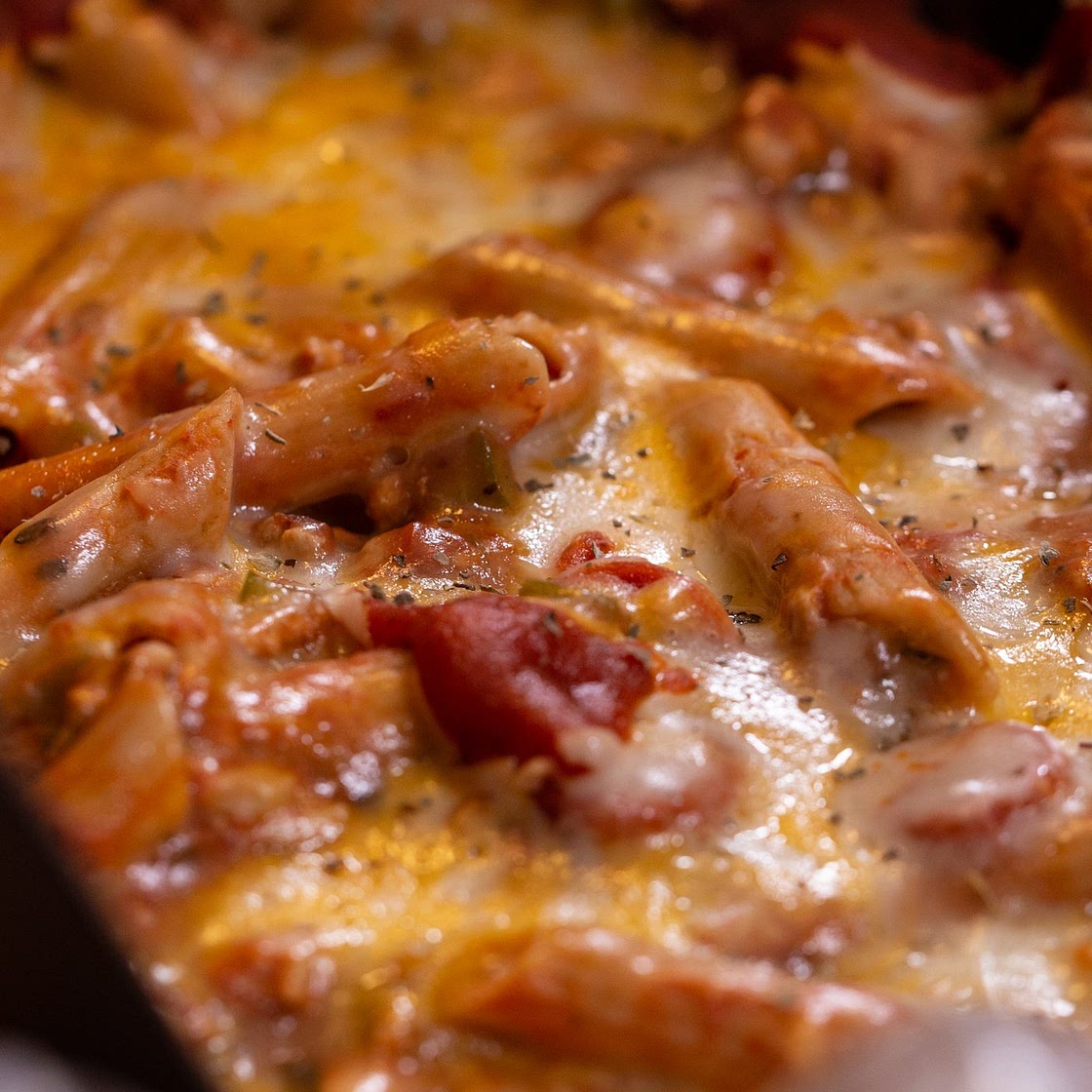 High Protein Slow Cooker Pizza