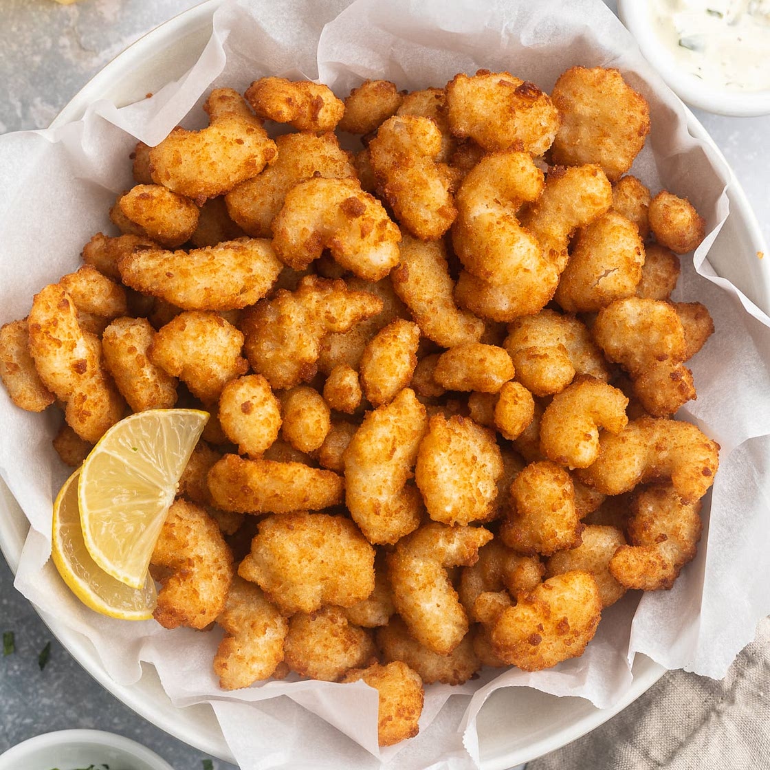 Popcorn Shrimp in the Air Fryer