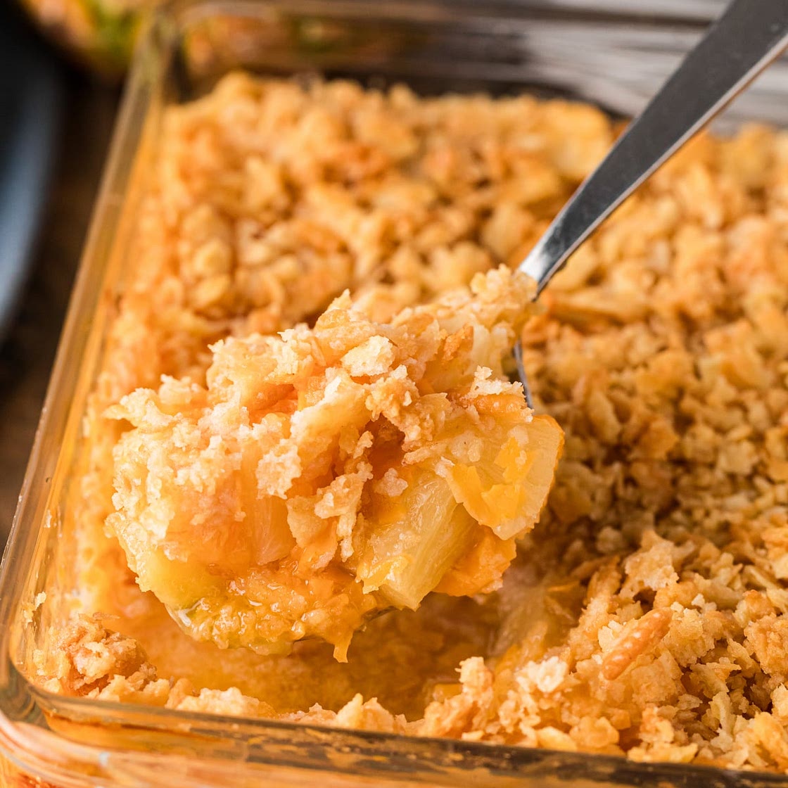 Southern Pineapple Casserole