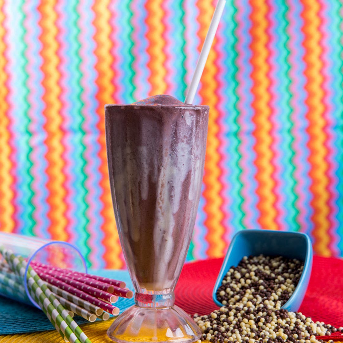 Milkshake de açaí