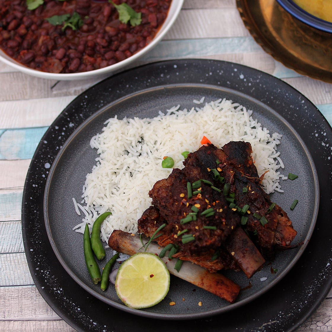 Pork Vindaloo - Pork Ribs in Spicy Garlic Chili Sauce