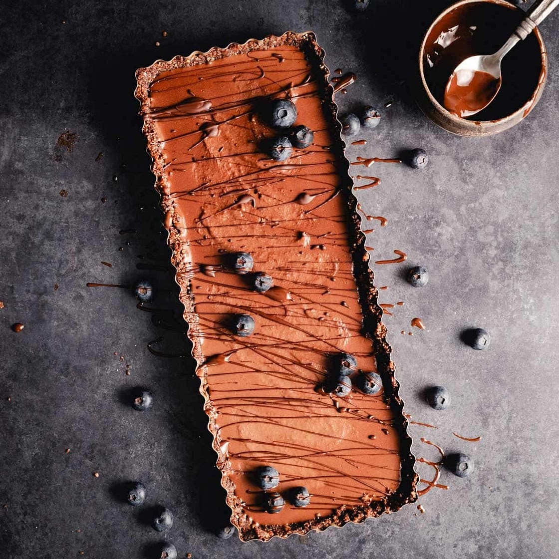 Vegan Chocolate Cheesecake