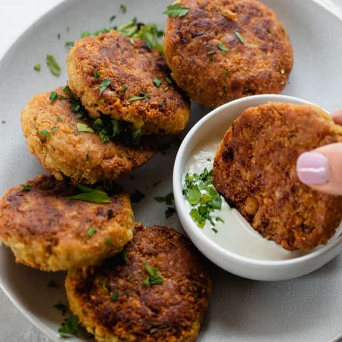 Chickpea Fritters Recipe