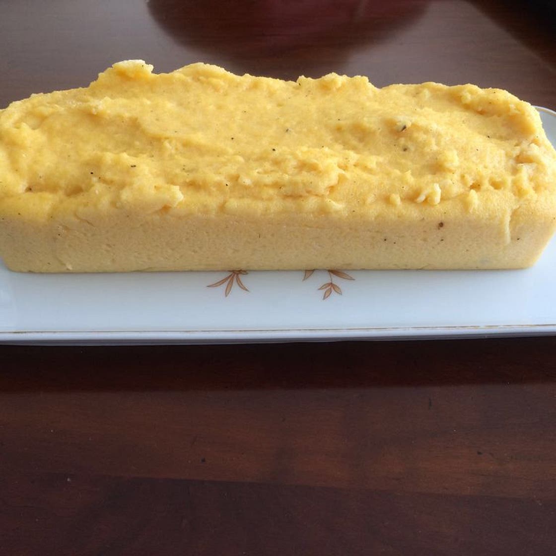 Polenta simple au gruyère