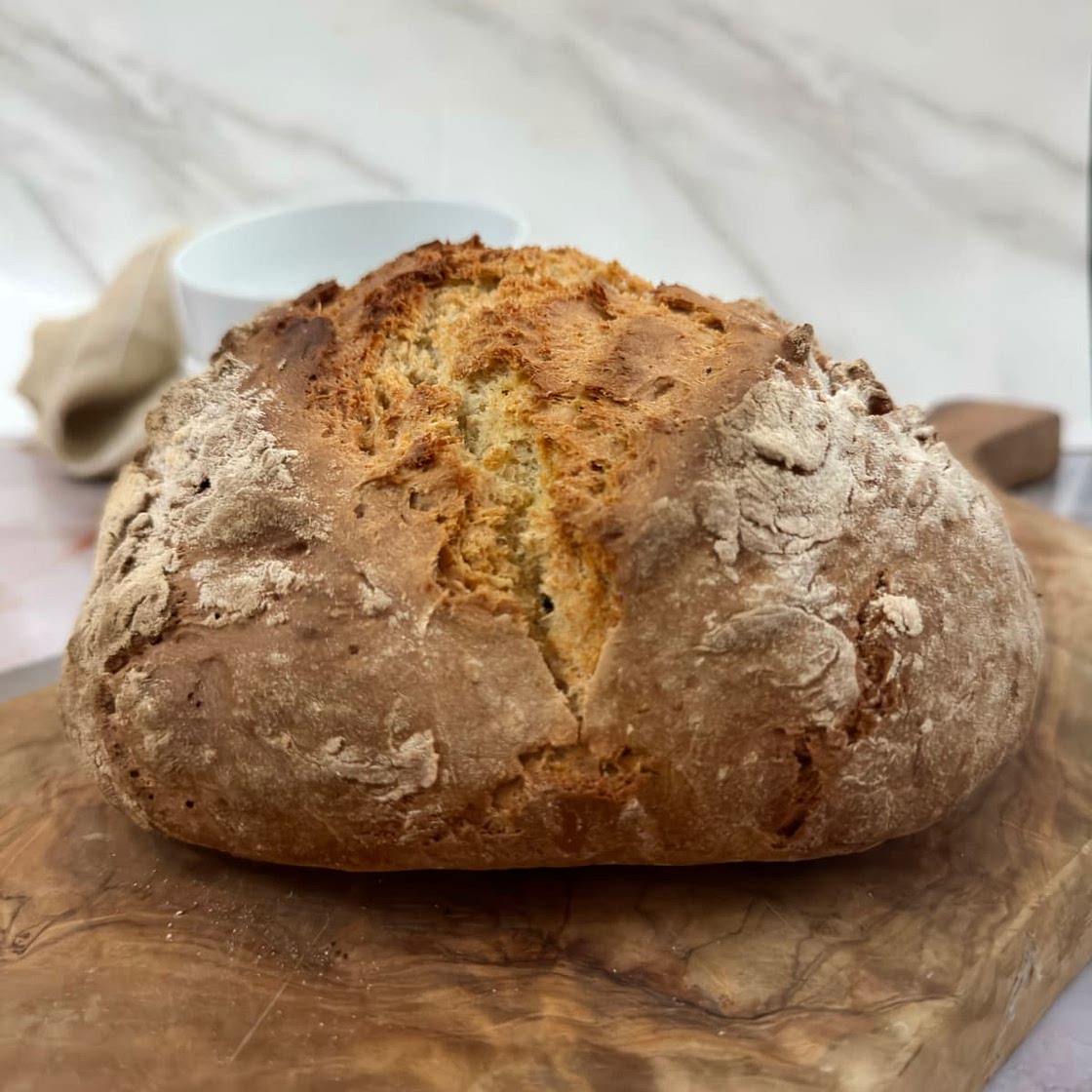 Traditional Irish Soda Bread (Only 4 Ingredients)
