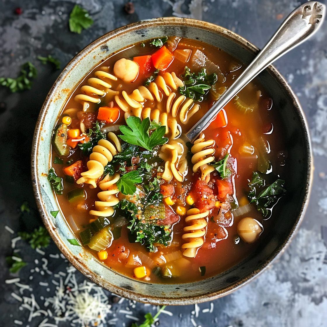 Spring Detox Minestrone Soup