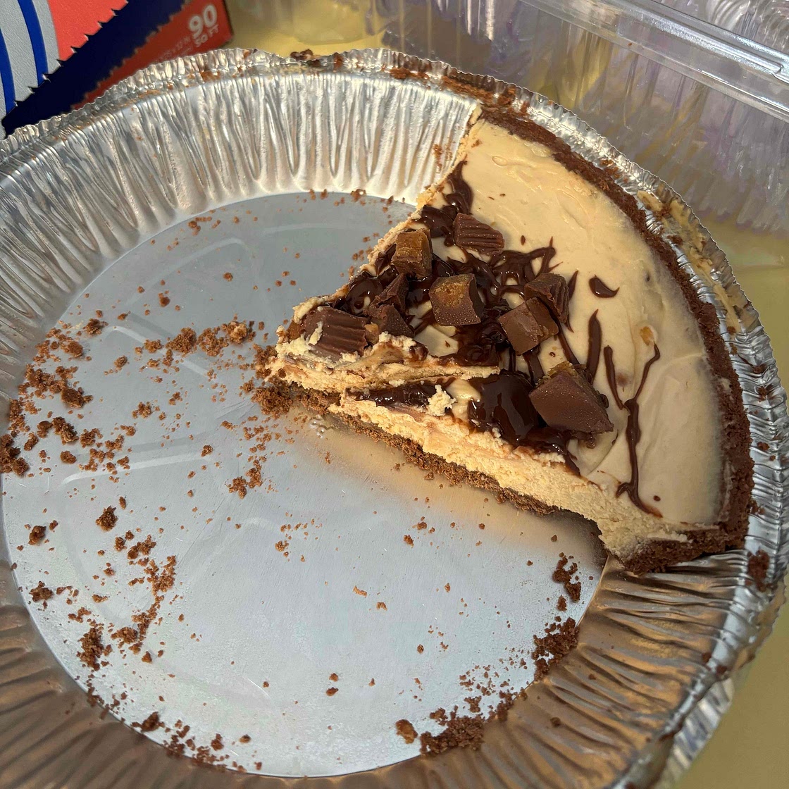 No-Bake Peanut Butter Pie