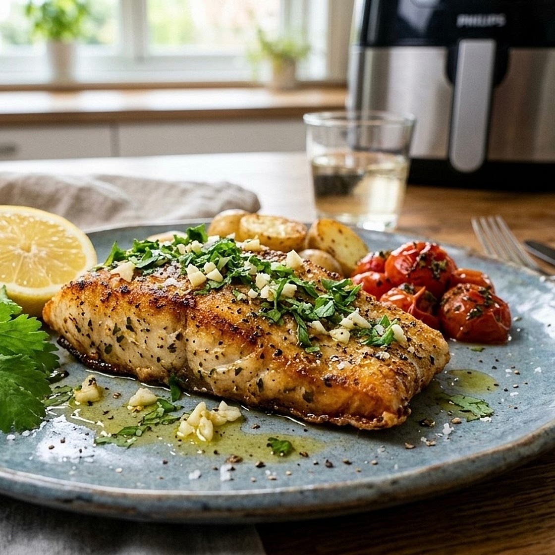 Peixe na Air fryer