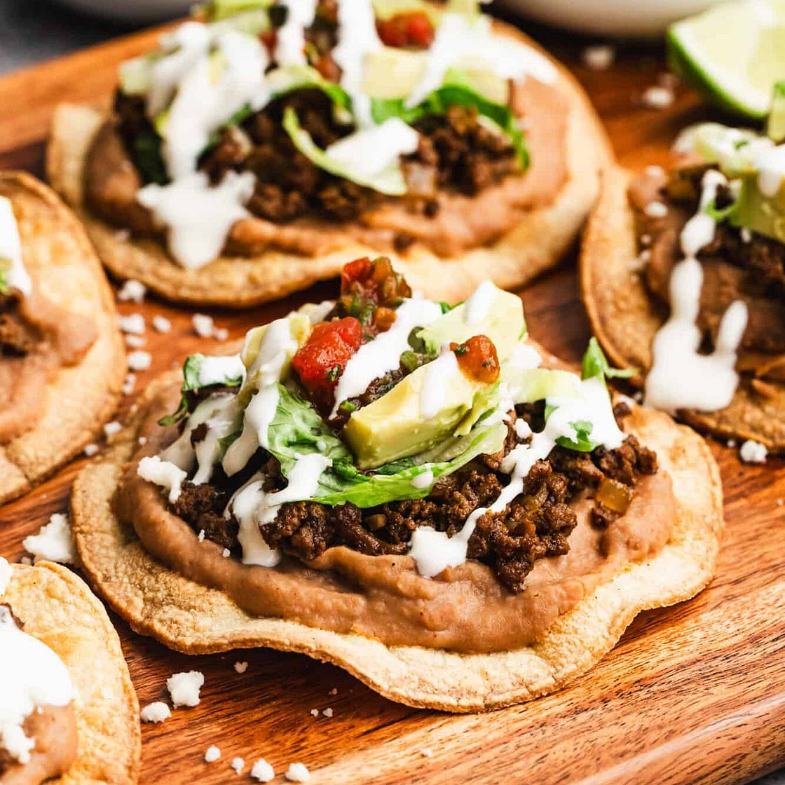 Easy Mexican Tostada