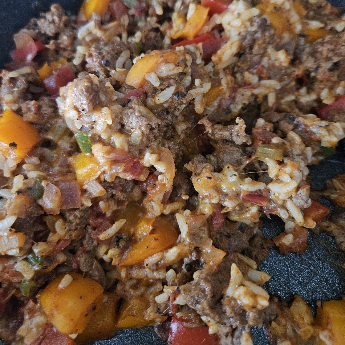 Stuffed pepper casserole