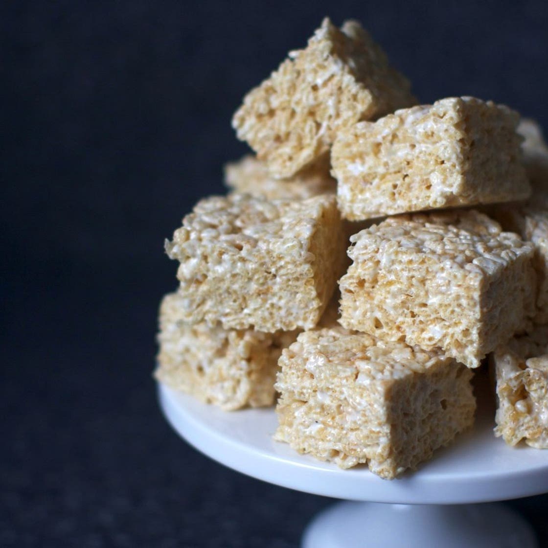 salted brown butter crispy treats
