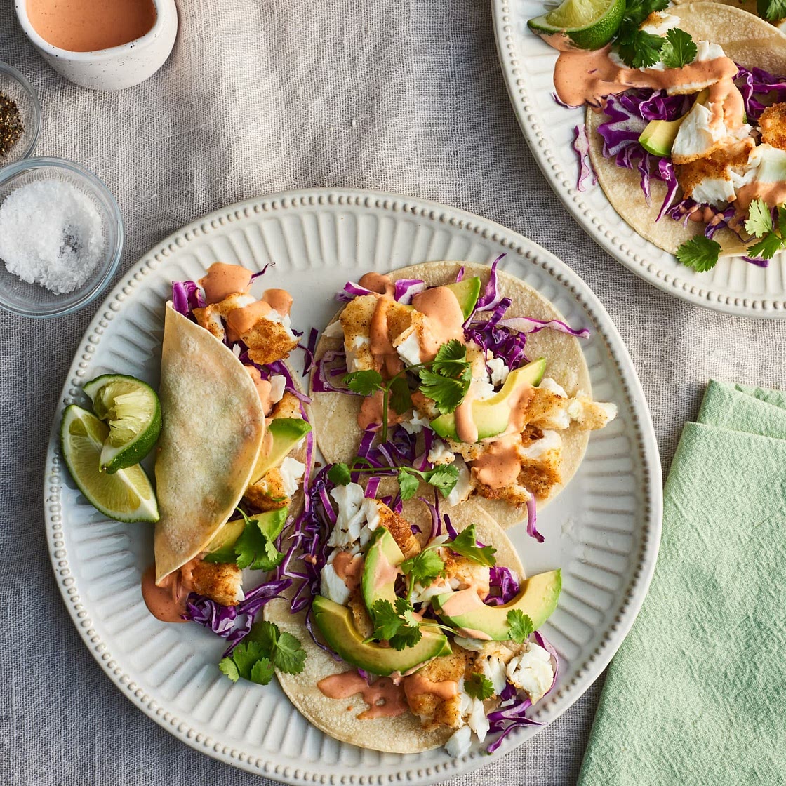 Easy, Crispy Baja Fish Tacos