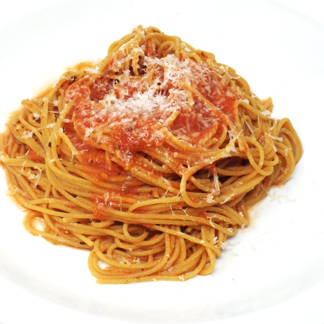 Angel Hair Pasta with Fresh Tomato Sauce