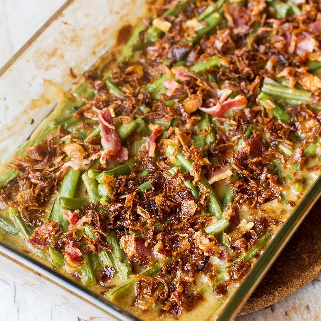 Green Bean Casserole without Mushroom Soup