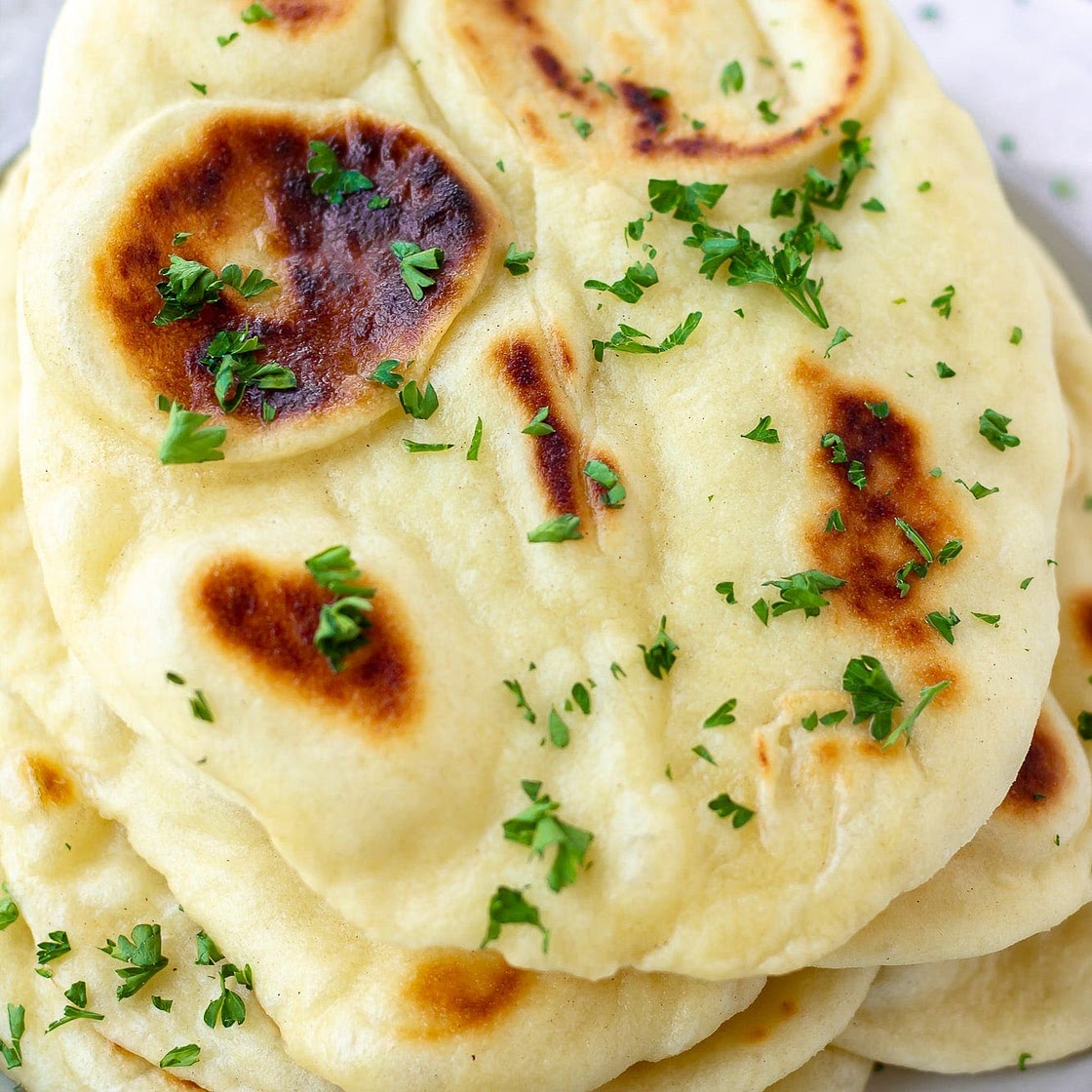 Easy Vegan Naan