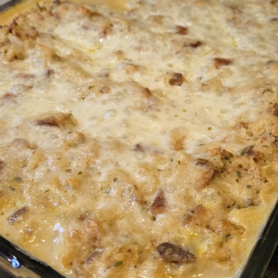 Easy Chicken Stuffing Casserole Recipe
