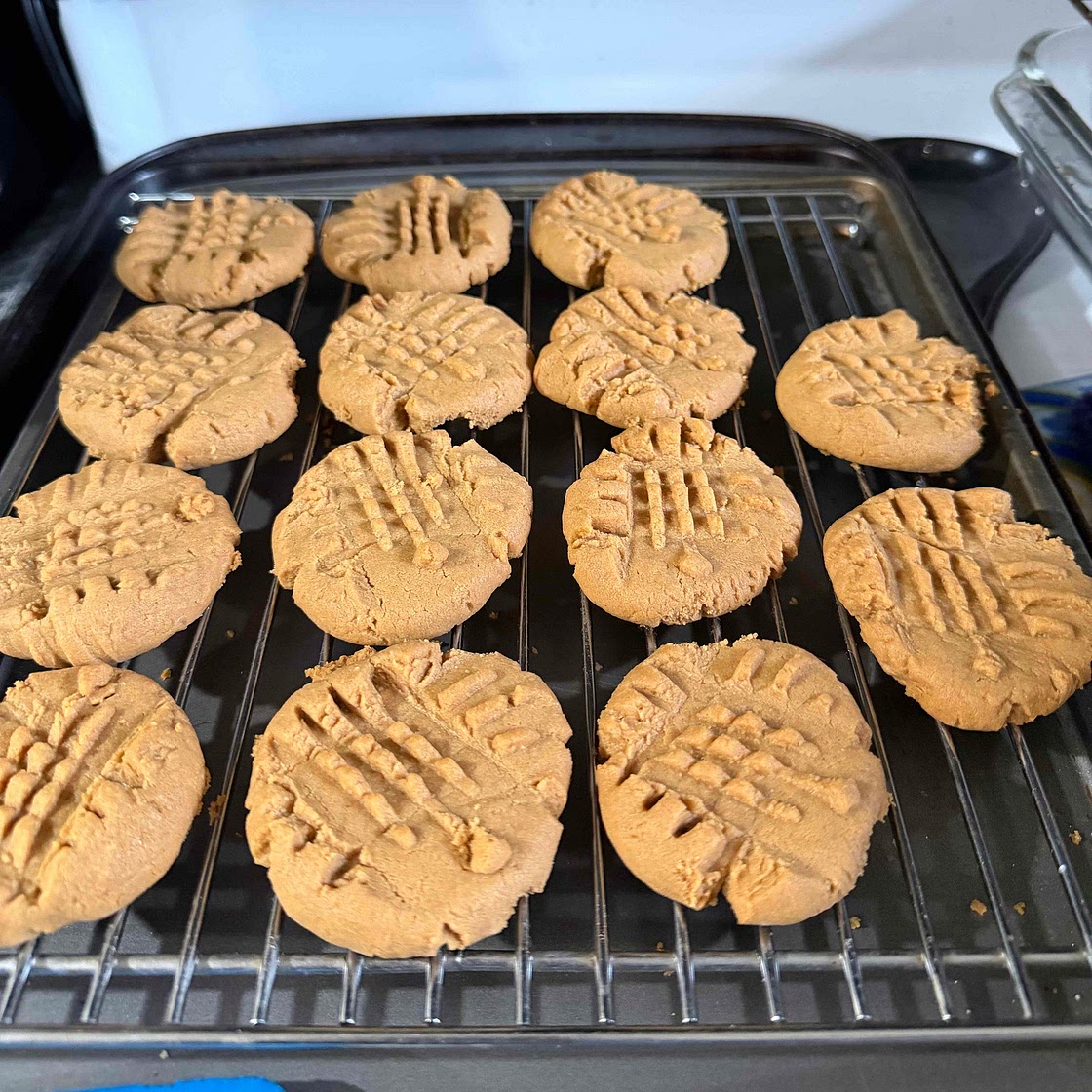 Low-Carb Peanut Butter Cookies