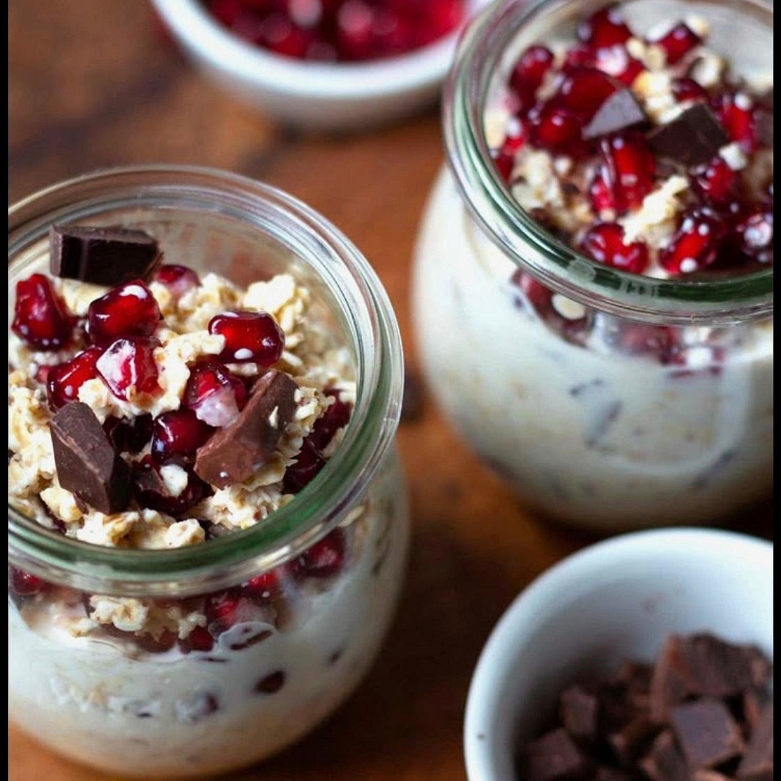 Overnight Oats (Granatapfel)