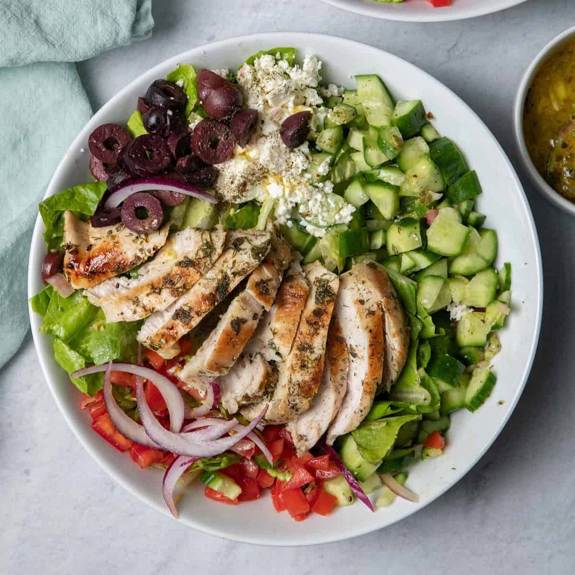 Mediterranean Chicken Salad Recipe