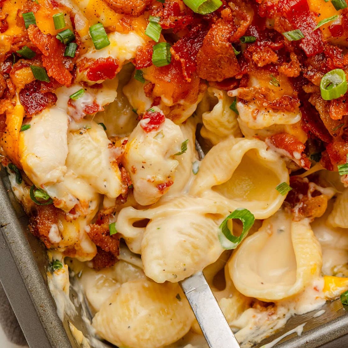 Chicken Bacon Ranch Casserole