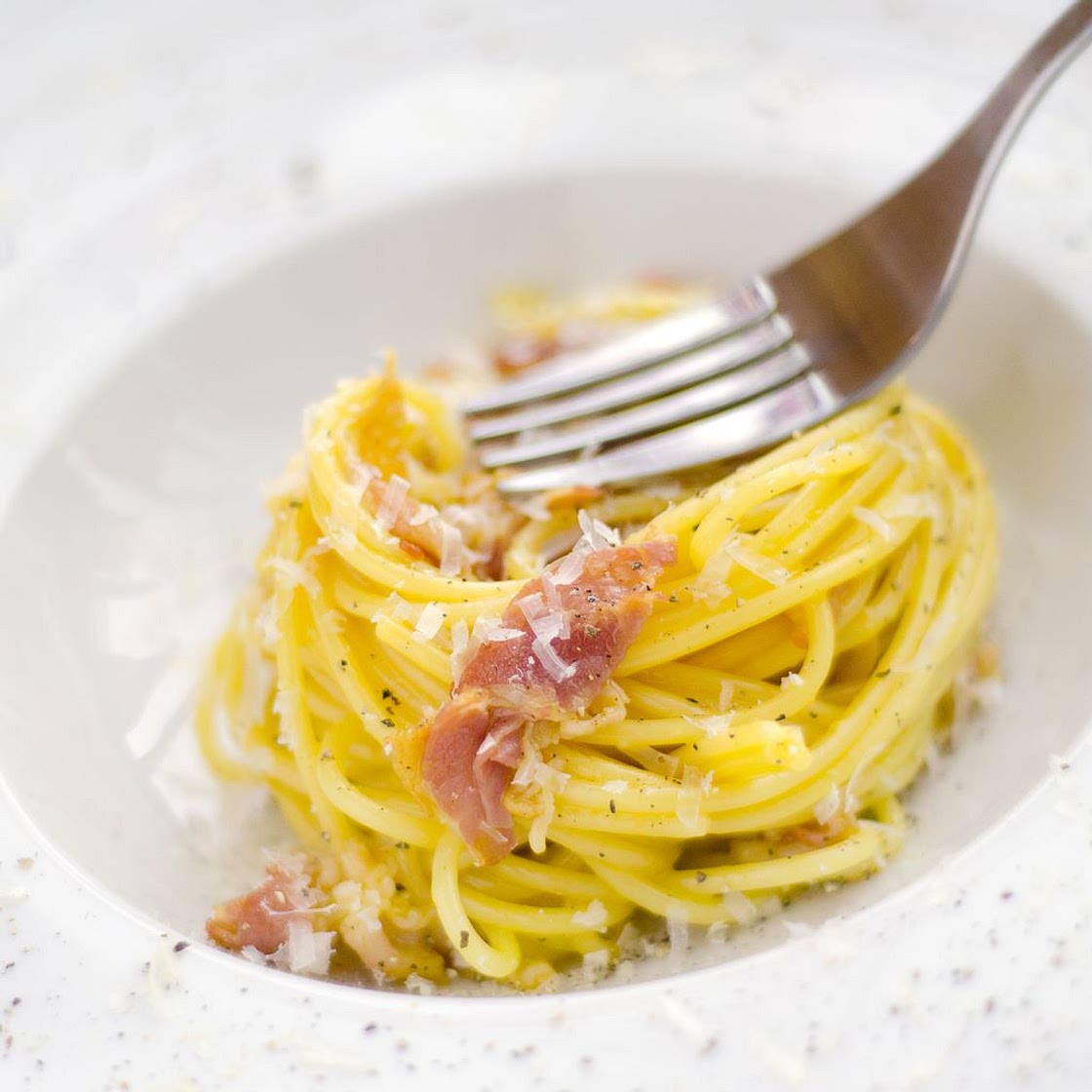 Carbonara traditionnelle