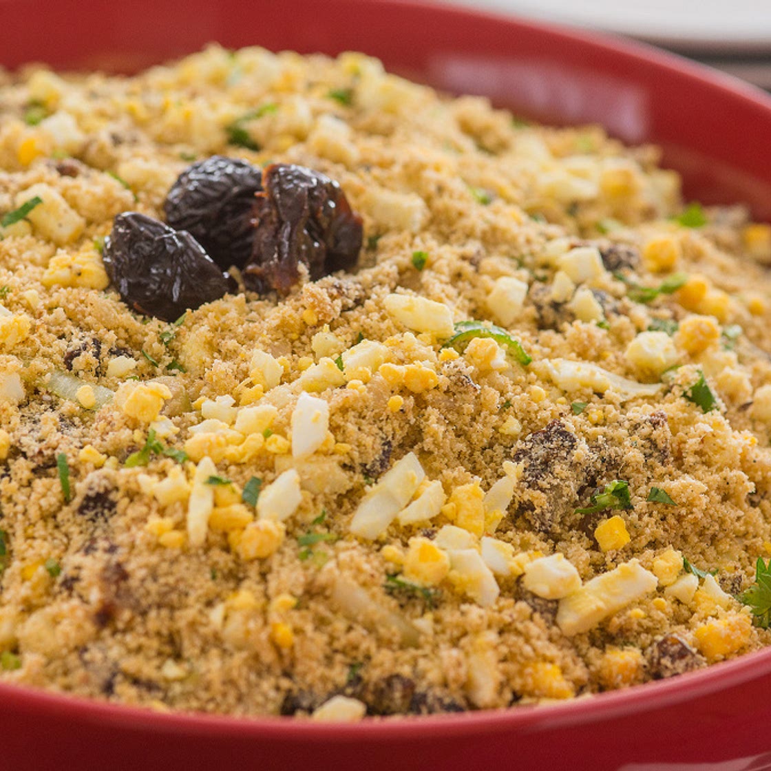 Farofa especial de churrasco