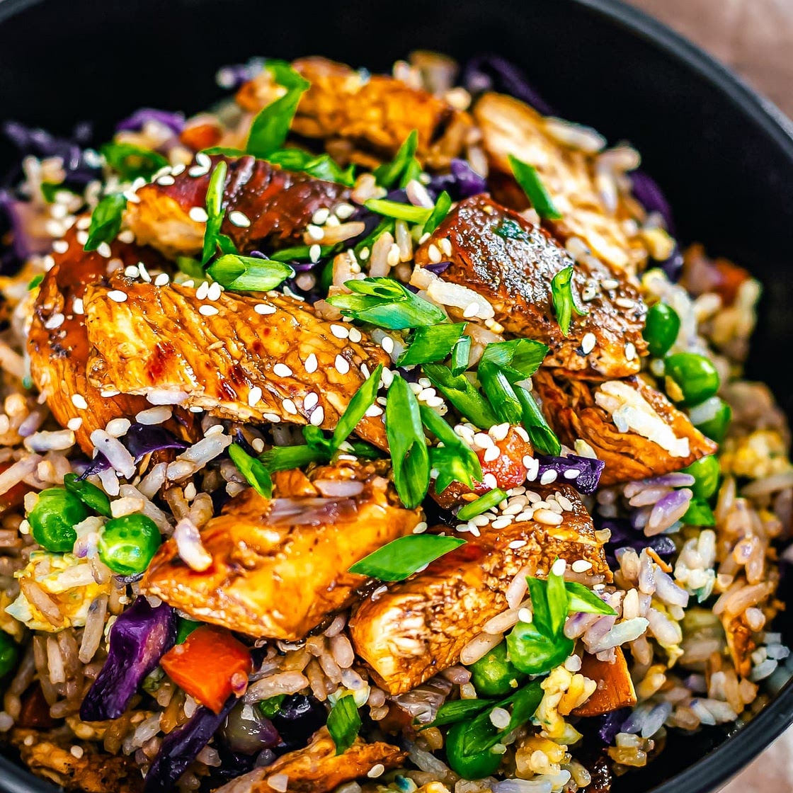 Teriyaki Chicken Fried Rice Recipe