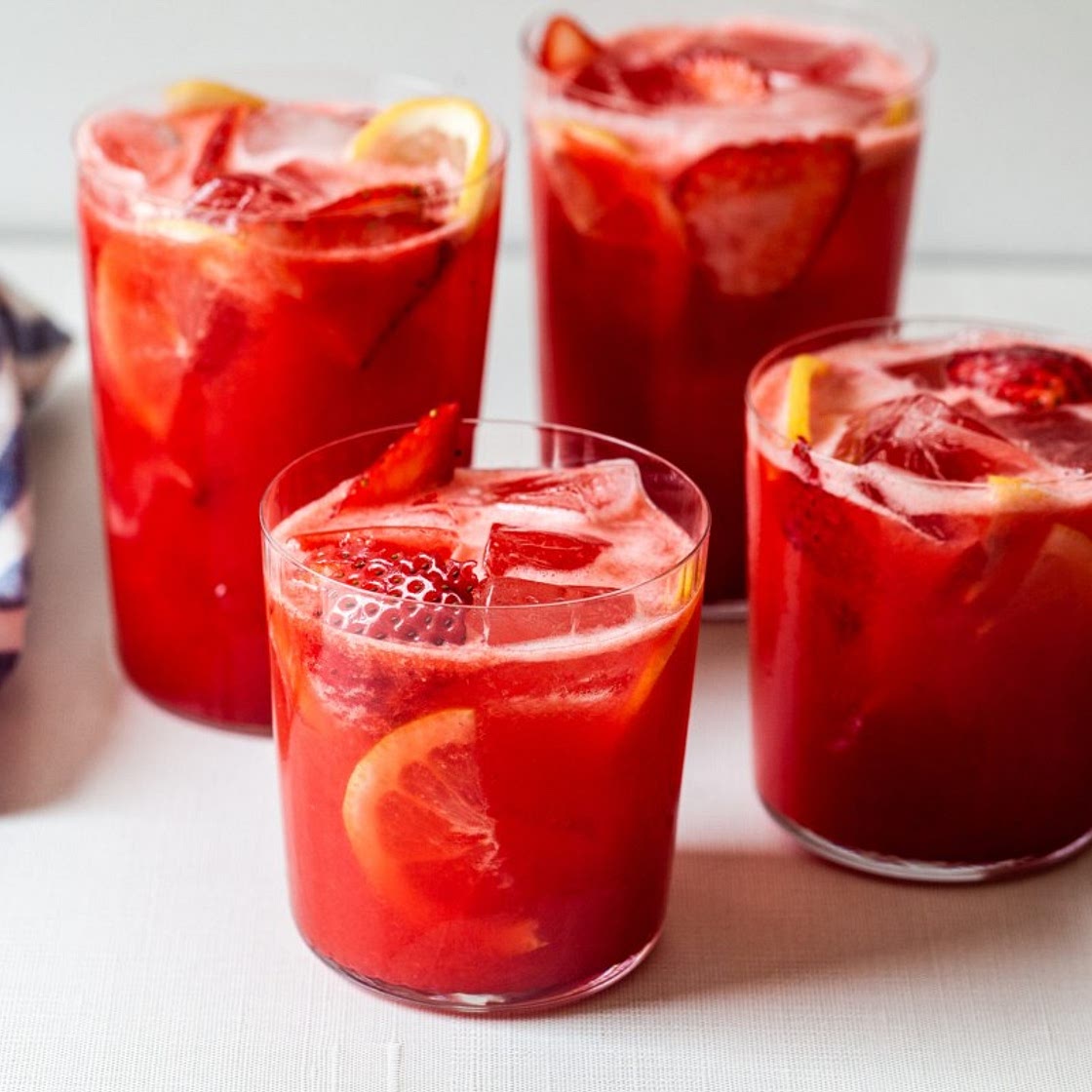 Easy Strawberry Lemonade