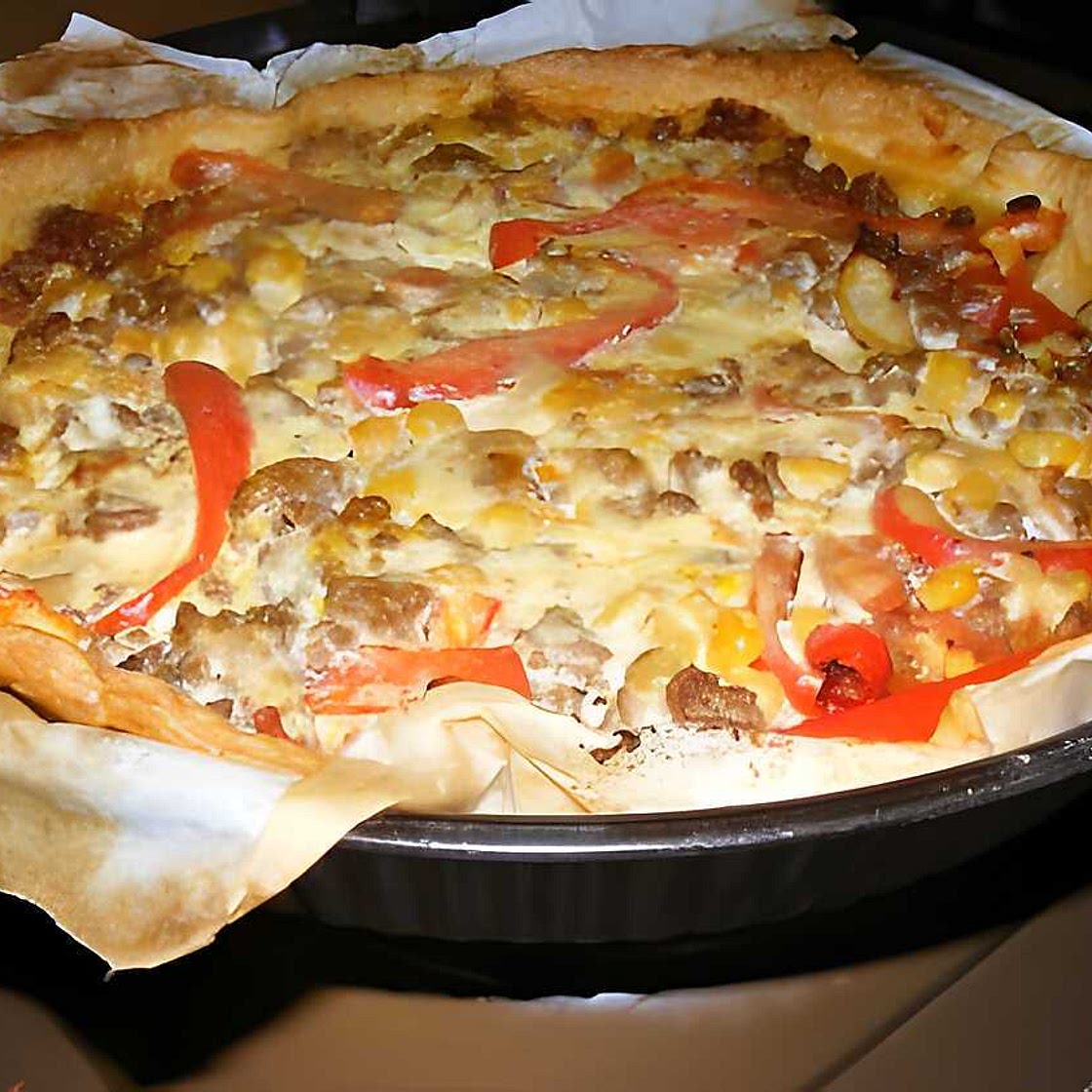 Quiche mexicaine