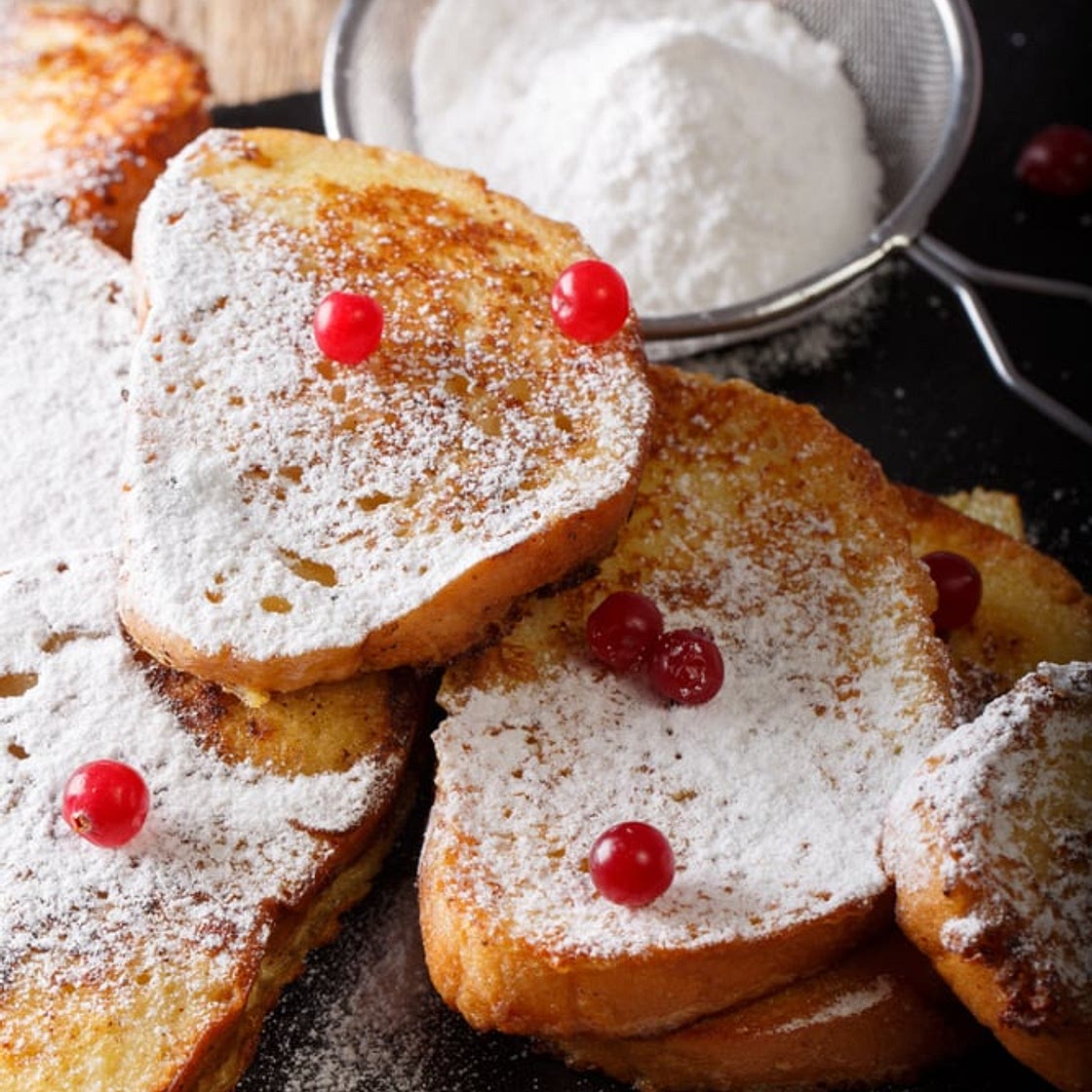 Rabanada de pão de forma