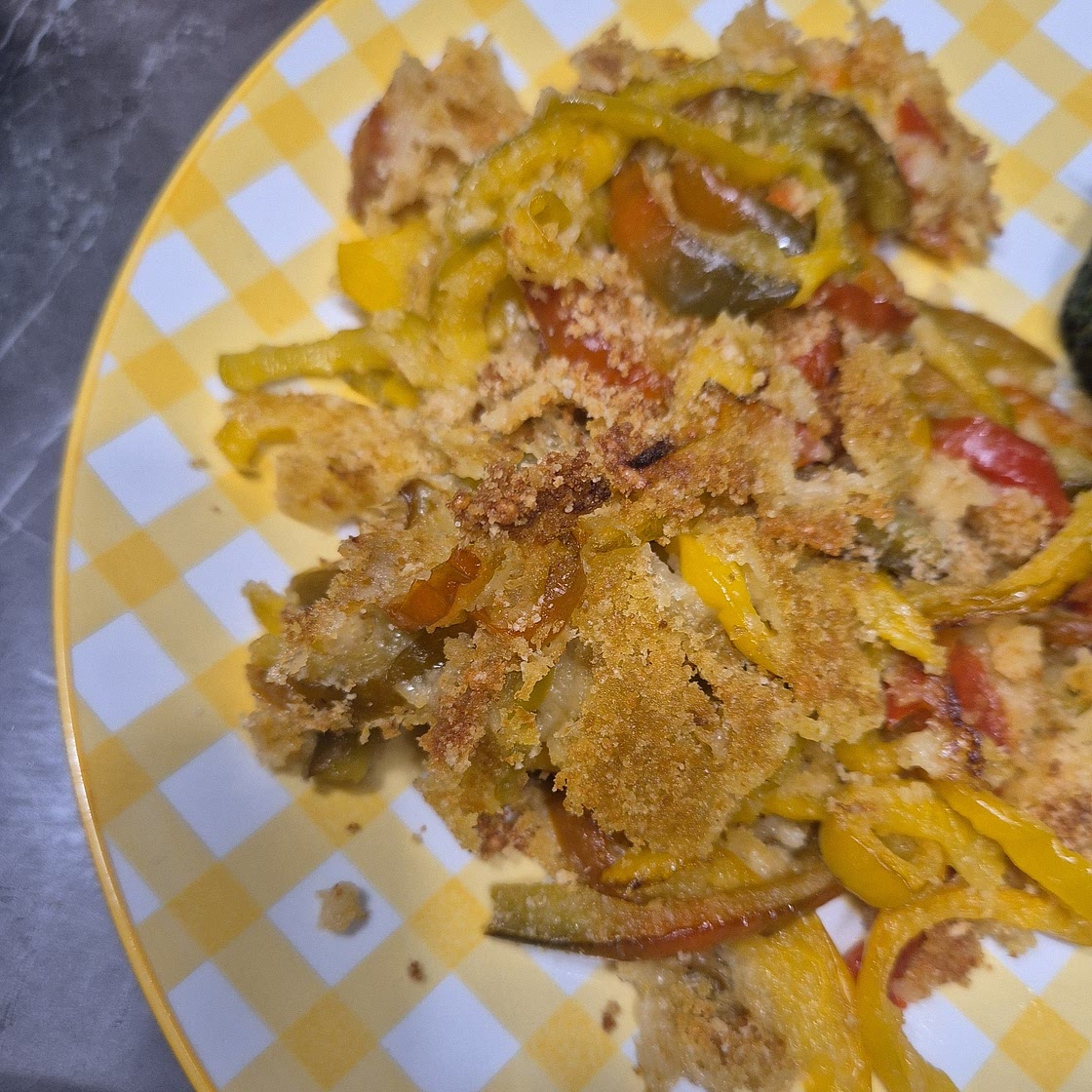 Peperoni gratinati 