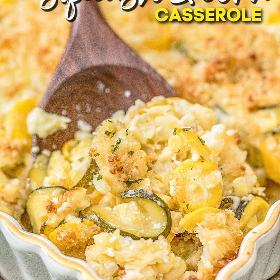 Zucchini Squash & Corn Casserole