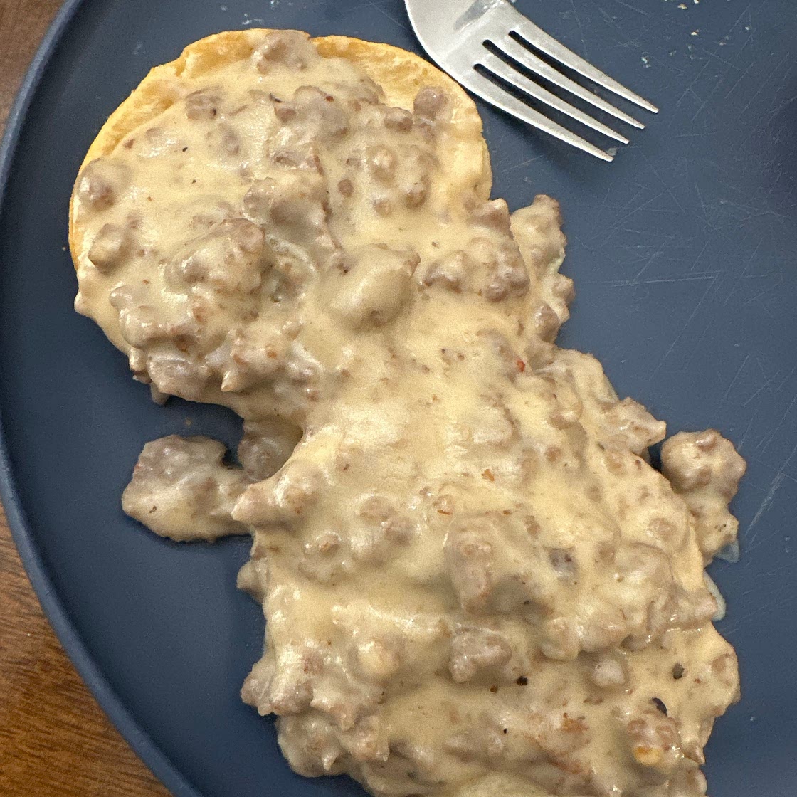 Easy Sausage Gravy and Biscuits